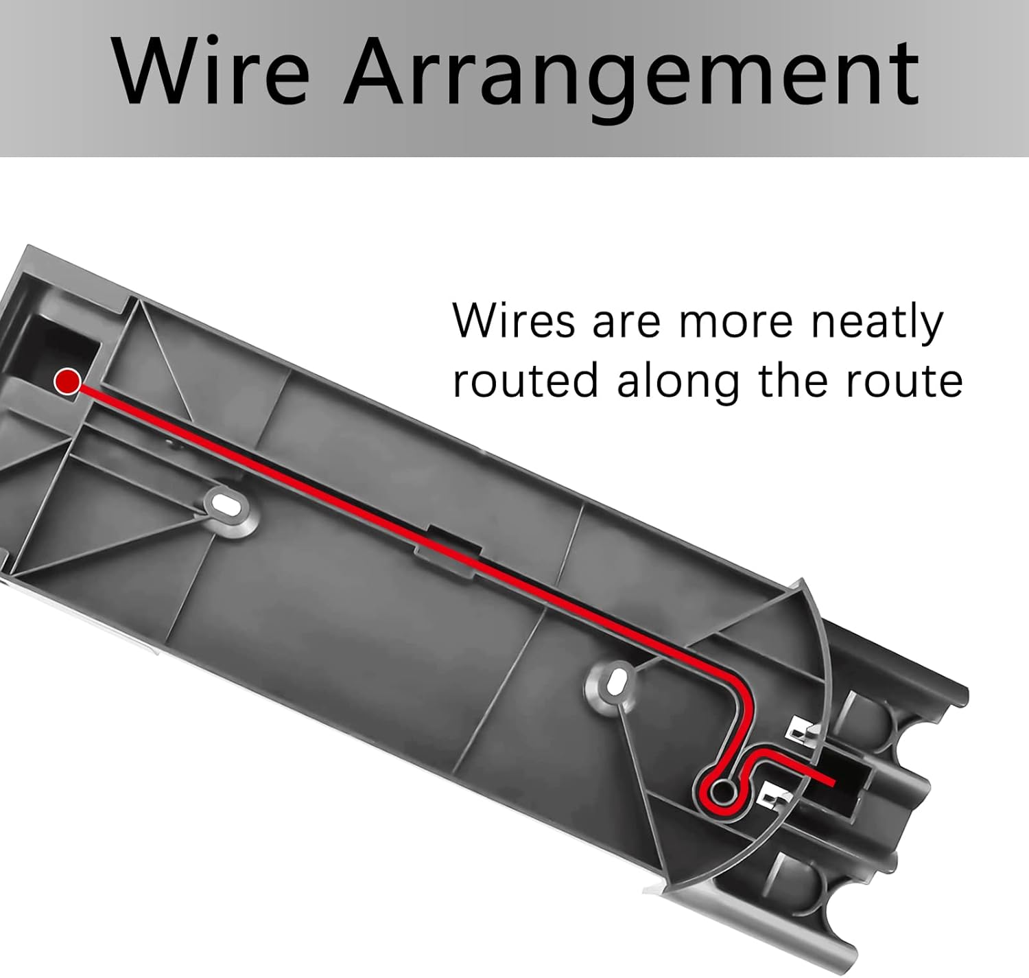 Station d'Accueil Dyson V7/V8 – Support Mural de Montage pour Aspirateur Sans Fil, Chargeur Pratique - 6