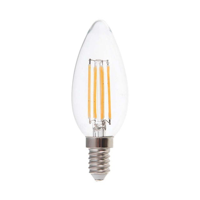 Ampoule LED E14 6W 100LM/W Filament de bougie 3000K