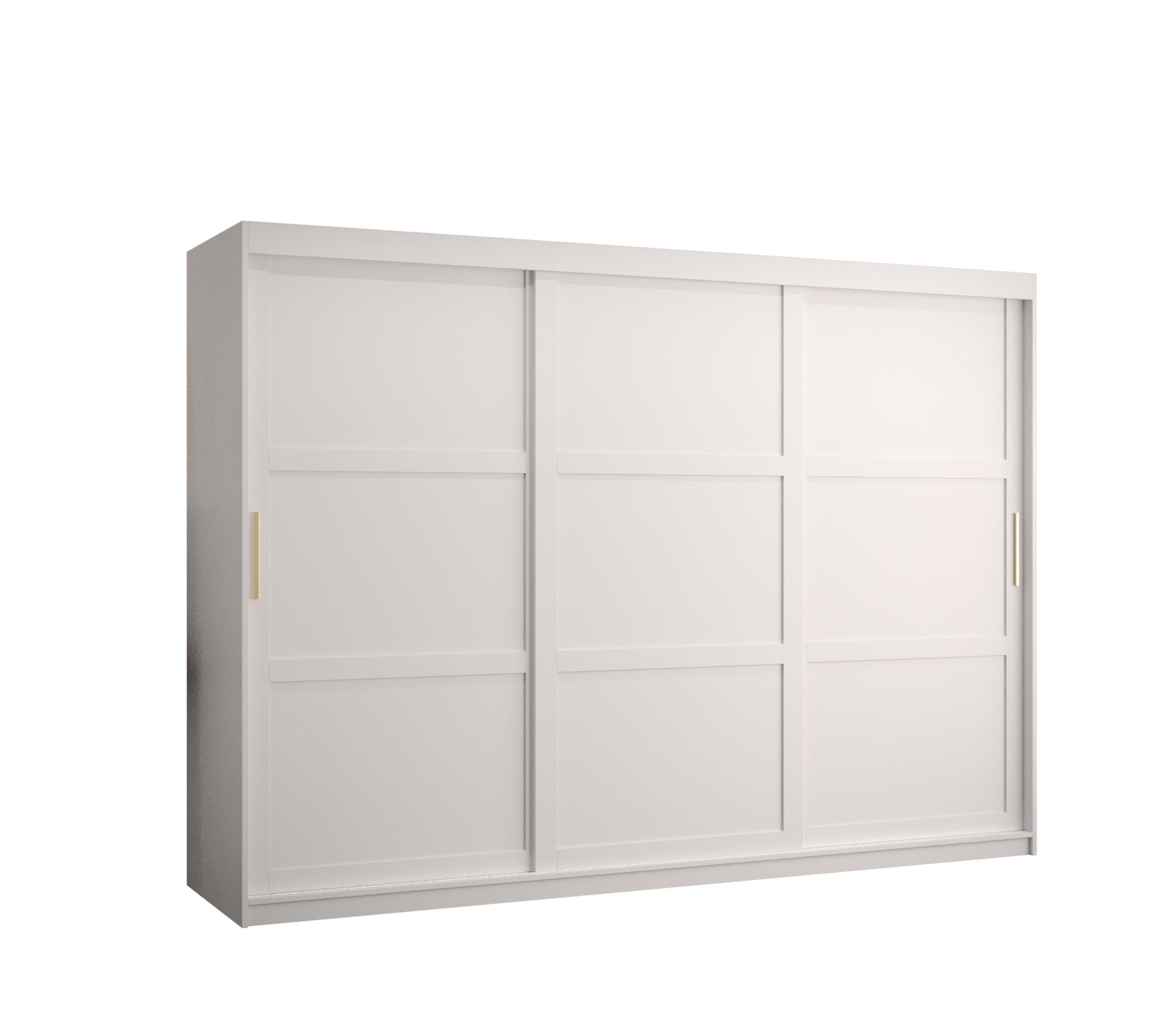 Szafa przesuwna garderoba RAMIRO 1 250 x 62 x 200 cm Biały - Abiks Meble