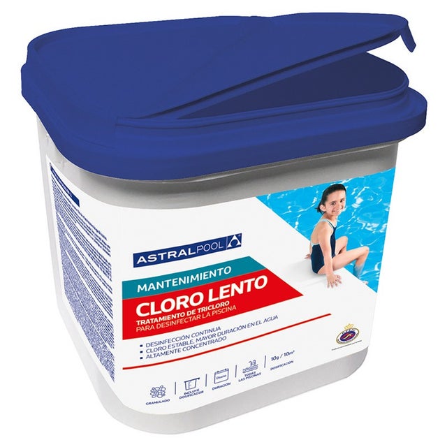 ASTRAL PISCINA CLORO PURO GRANULADO (5 KG.