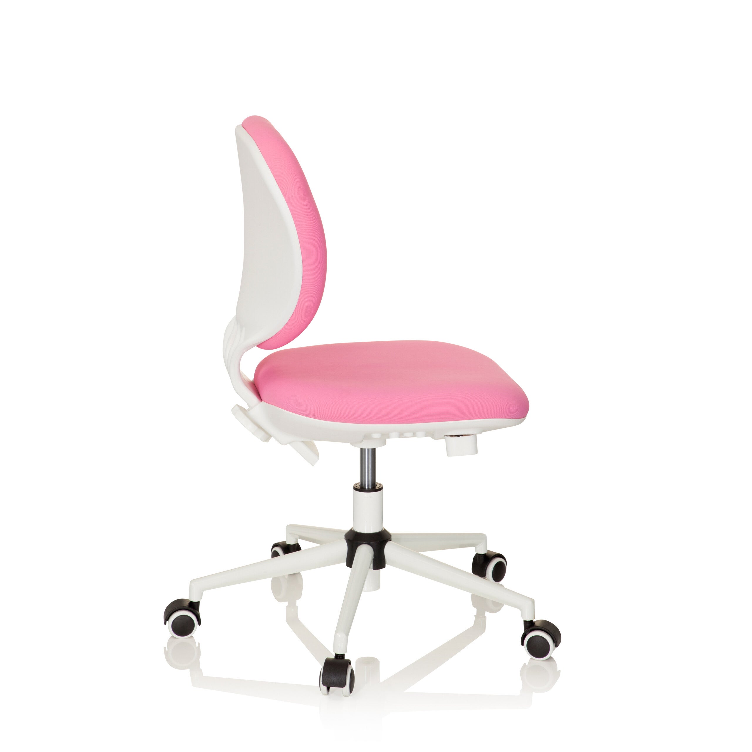Sedia per bambini / Sedia da scrivania per bambini KID VIVO Tessuto Rosa hjh OFFICE - 6