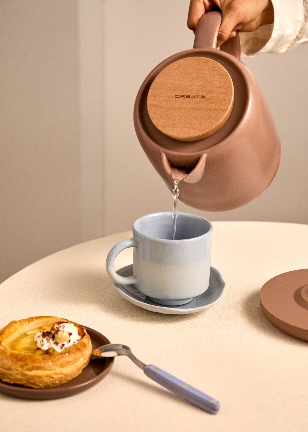 KETTLE CERAMIC - Ceramiczny dzbanek elektryczny 1 L