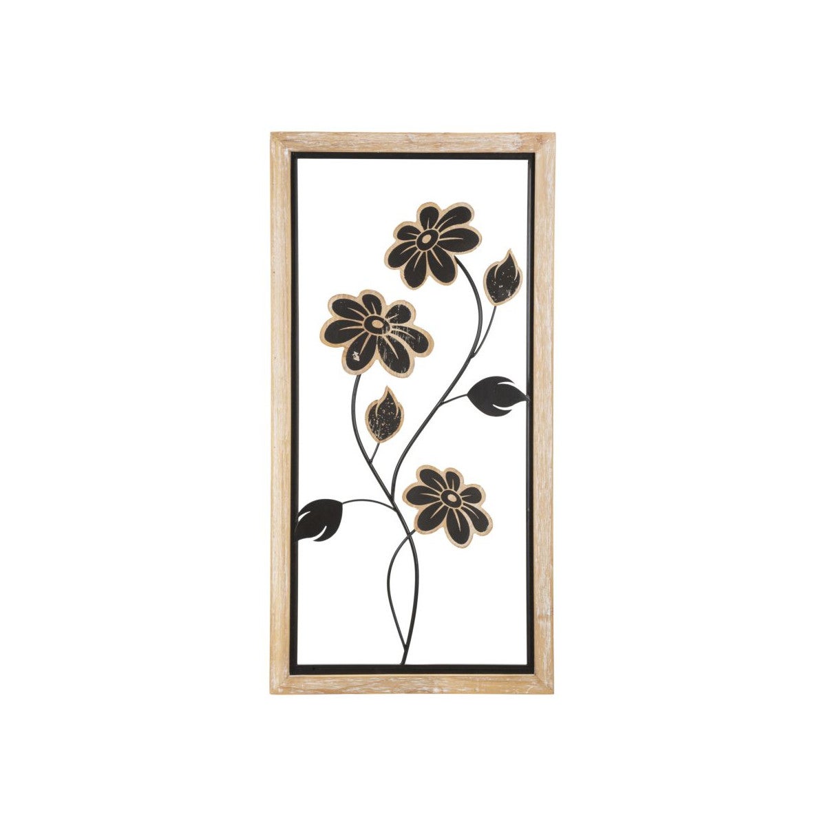 Panel ścienny 3D mauro-ferretti Metal i MDF Czarny elegancki