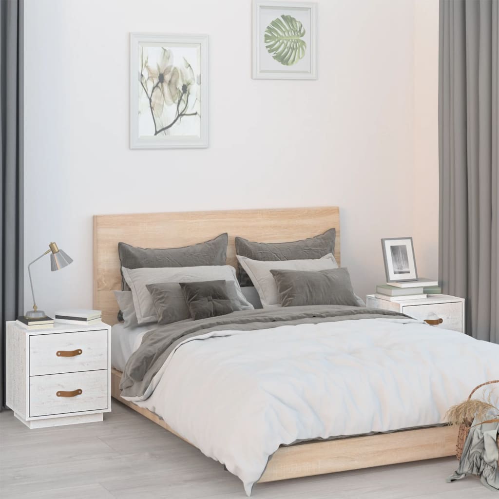 Yaheetech Lot de 2 Tables de Chevet Scandinave, Table de Nuit en Bois Yaheetech Lot de 2 Tables de Chevet Scandinave, Table de Nuit en Bois