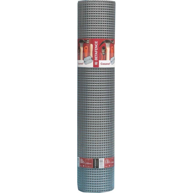 Malla electrosoldada para vallado con triple capa de zinc en la soldadura malla 25x50 rollo 25 m