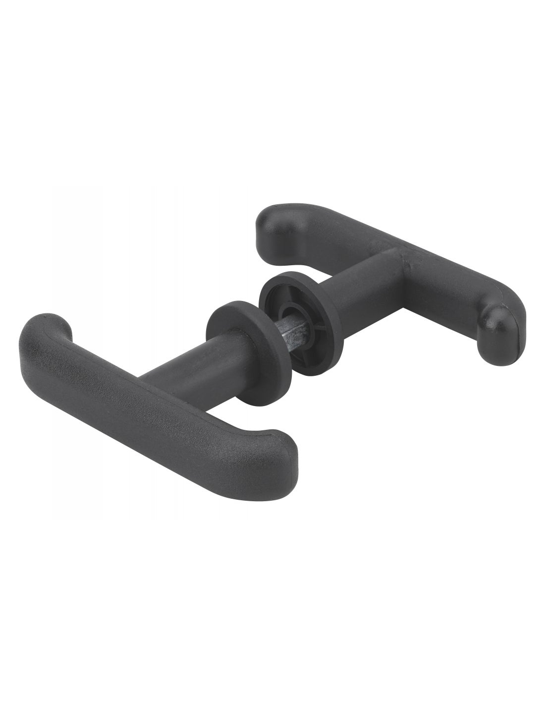 KNOBWELL Set Di 4 Maniglie Per Porte Quadrate Contemporanee, Senza Chiavi, Set Di Maniglie Per Porte Interne, Colore: Nero Opaco - Foto 7