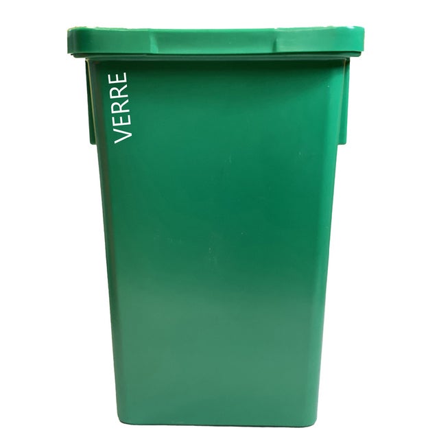 Bac de tri sélectif trizen - collecte des déchets design-plast'up rotomoulage