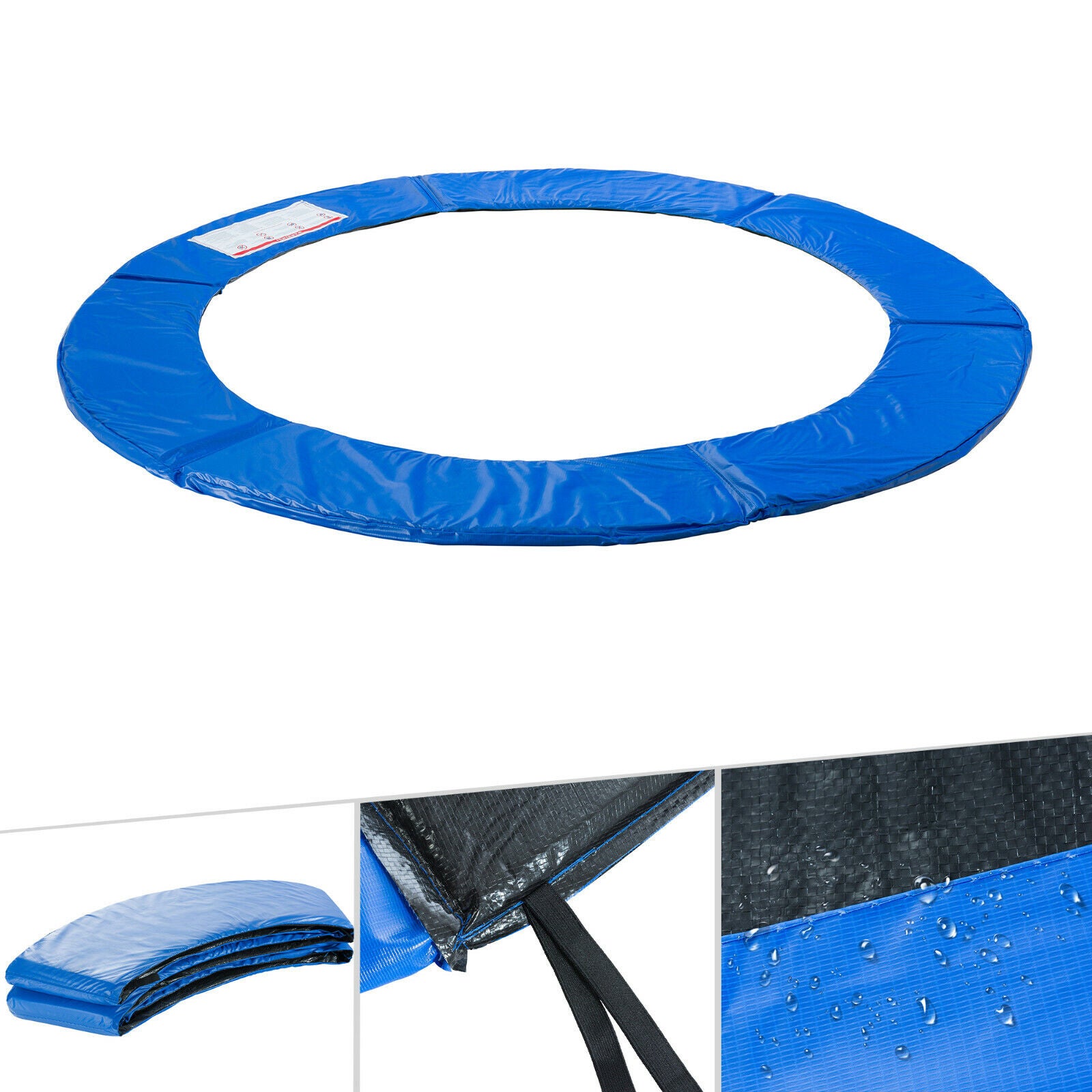 Bâche De Protection Pour Trampoline 183 Cm – Coussin De Ressort étanche, Résistant Aux Déchirures, Pour Saut En Plein Air