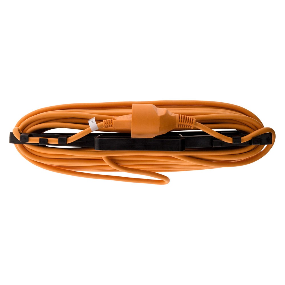 Prolongateur jardin 2x1,5mm² 25m - Orange - Zenitech - 3