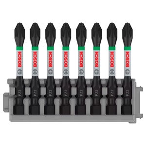 Punte Cacciavite Impatto Set 5 Punte Per Avvitatore A Impatto PZ2 Da 152mm Compatibile Con A 821838 - Foto 8