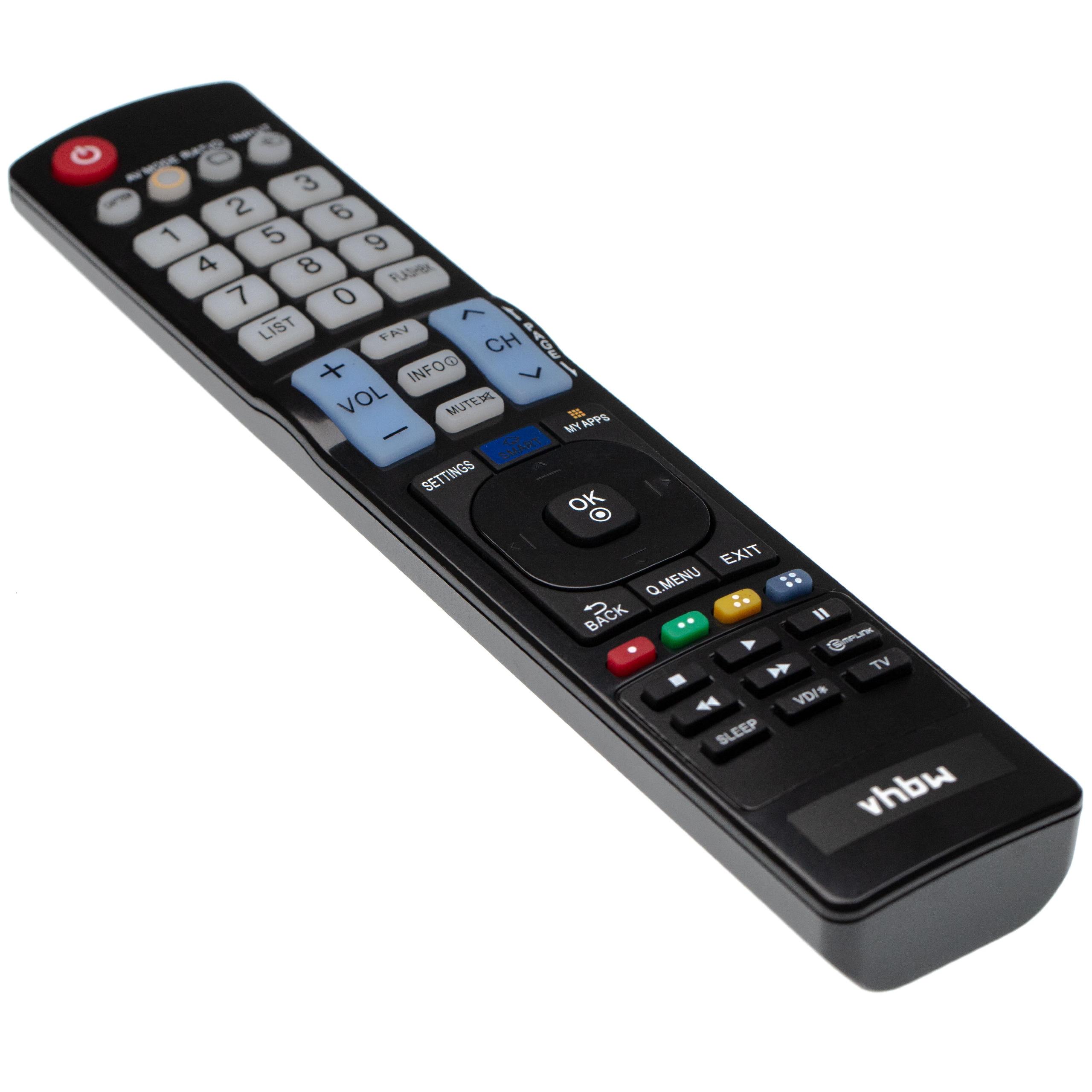 Vhbw telecomando compatibile con LG 49UJ6309, 49UJ6307-ZA, 49LJ624V, 49LJ614V, 49LJ610V, 43UJ6519 TV, televisione - Telecomando di ricambio | Leroy Merlin
