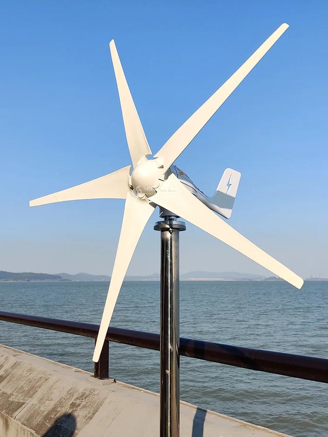 Kit de turbina eólica BEAFACE, gerador de energia alternativa de 4000 W e 48 V, turbina eólica de energia gratuita com controlador MPPT.