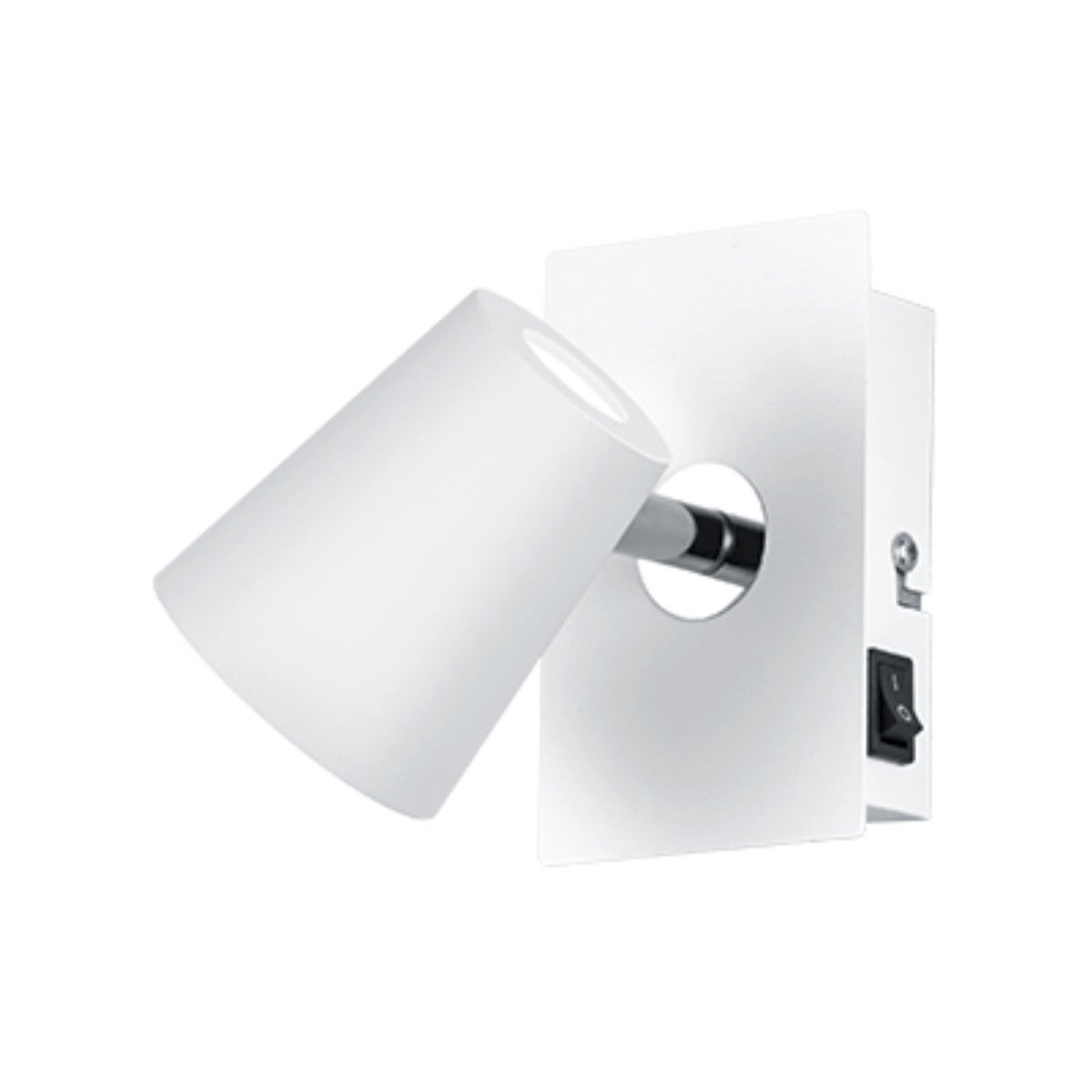 Kinkiet ścienny Narcos biały LED 6W 3000K 550 lm wym: 7,5 x 7,5 cm metal IP20 Trio