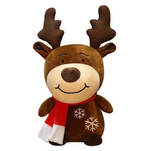 Coussin Canne à Sucre De Noël - Oreiller Décoratif En Peluche, Forme De Bonbon, 35 Cm (rose)