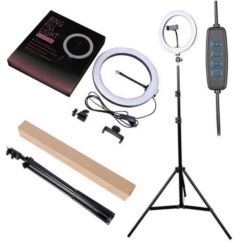 Aro Luz Led Anillo Para Selfie, Fotos, Video, Tiktok,