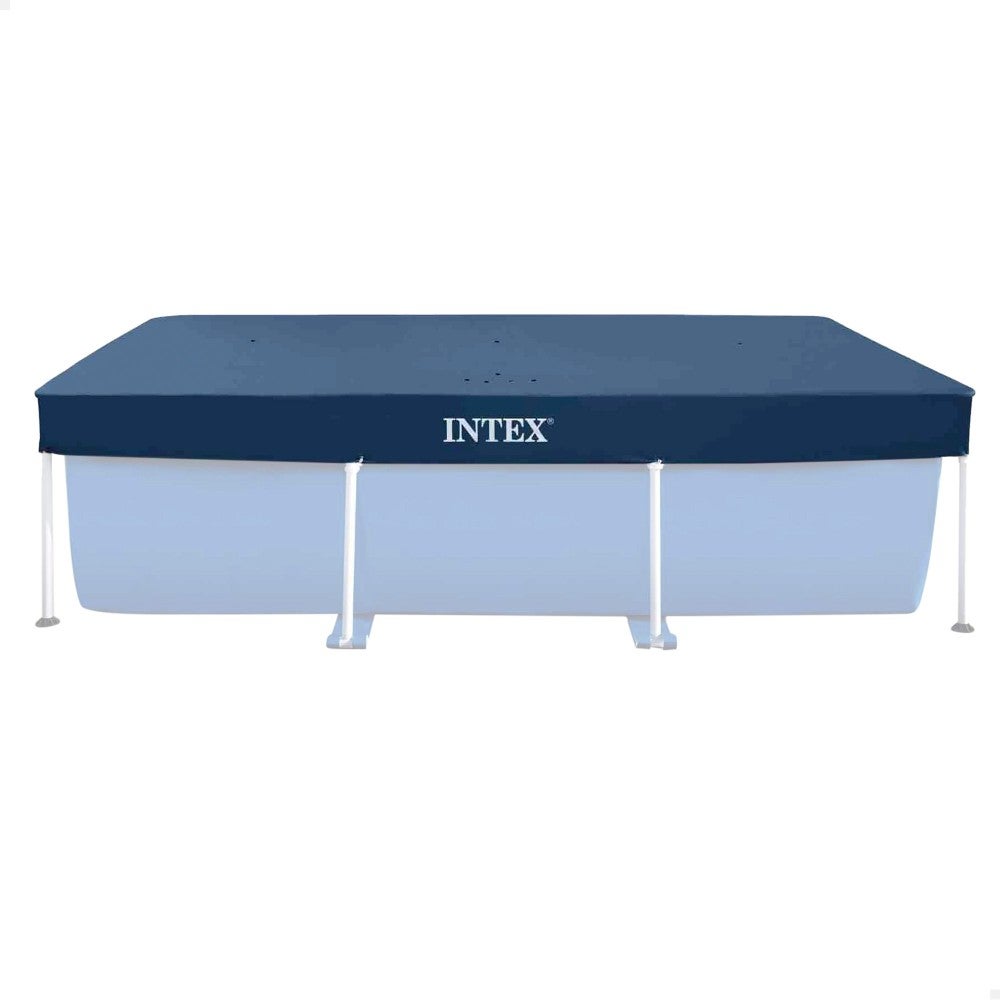 Set Rullo E Copertura Solare Intex Per Piscina - Rullo Regolabile E Telone 732x366 Cm