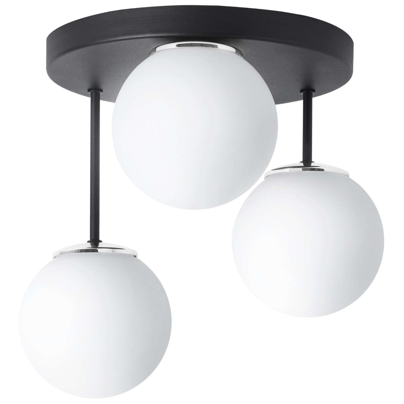 Suspension Vesca 1 lumière en métal noir et or – Design tropical Suspension Vesca 1 lumière en métal noir et or – Design tropical