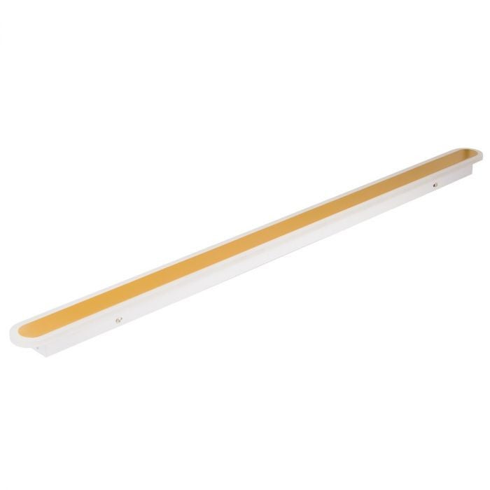 Lampa sufitowa wisząca Interior złota 1xG13x28W wym: 3 x 100 x 6 cm metal Abigali