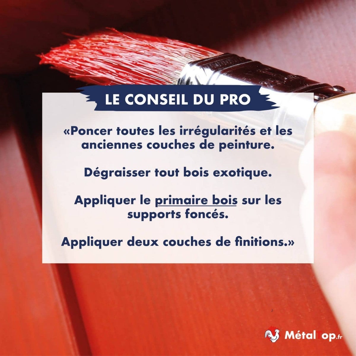 Peinture Dressing - Blanc crème - RAL 9001 - 5 L - Métaltop - 6