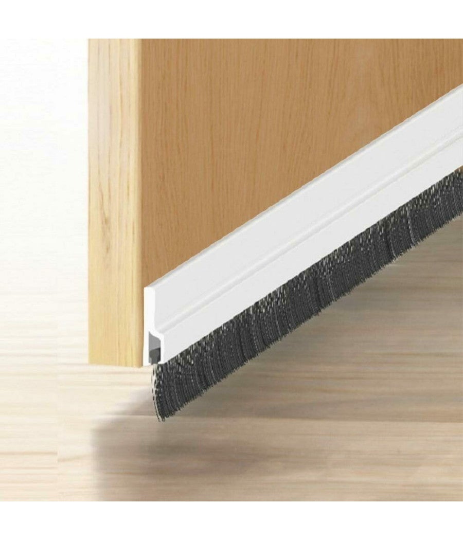 Paraspifferi Curvo Brinox 100 Cm - Profilo In PVC Bianco Da 13 Mm