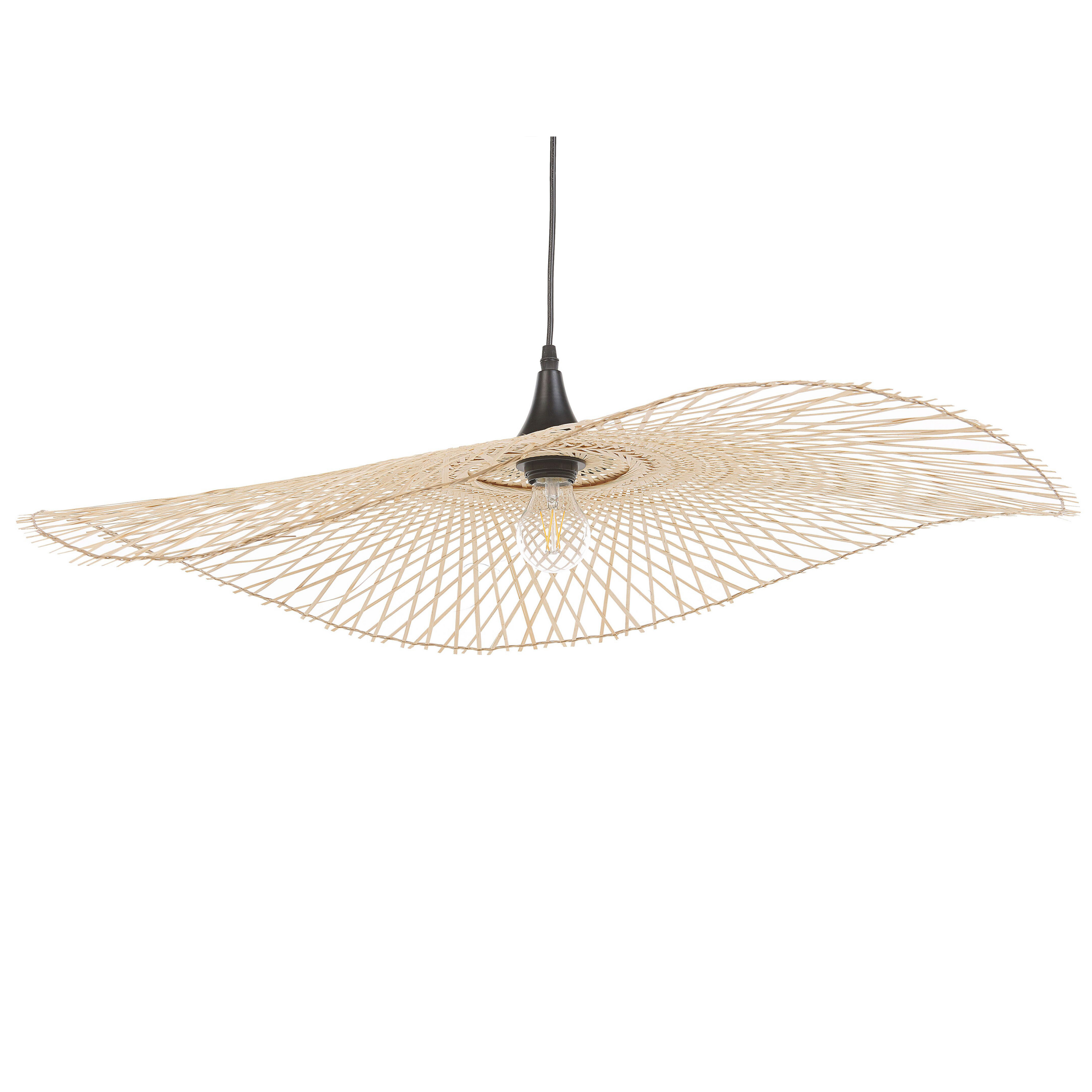 Lampadario FLOYD Legno di bambù Marrone chiaro - 6