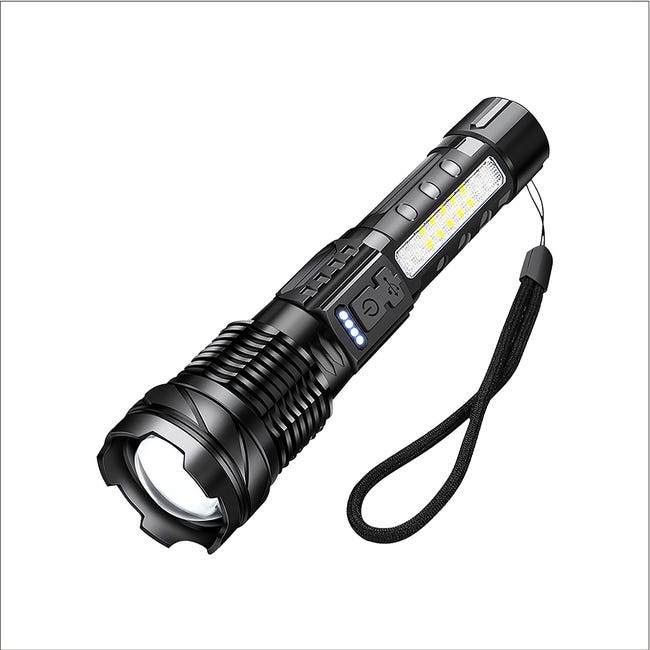 Torcia Alta Luminosità Torcia LED 2000 Lumen (2 Pezzi) | 5 Modalità, Zoom Regolabile | Impermeabile IPX6 | Per Campeggio, Escursionismo, Emergenze Torcia Campeggio Escursionismo Torcia Alta Luminosità Torcia LED 2000 Lumen (2 Pezzi) | 5 Modalità, Zoom Regolabile | Impermeabile IPX6 | Per Campeggio, Escursionismo, Emergenze Torcia Campeggio Escursionismo