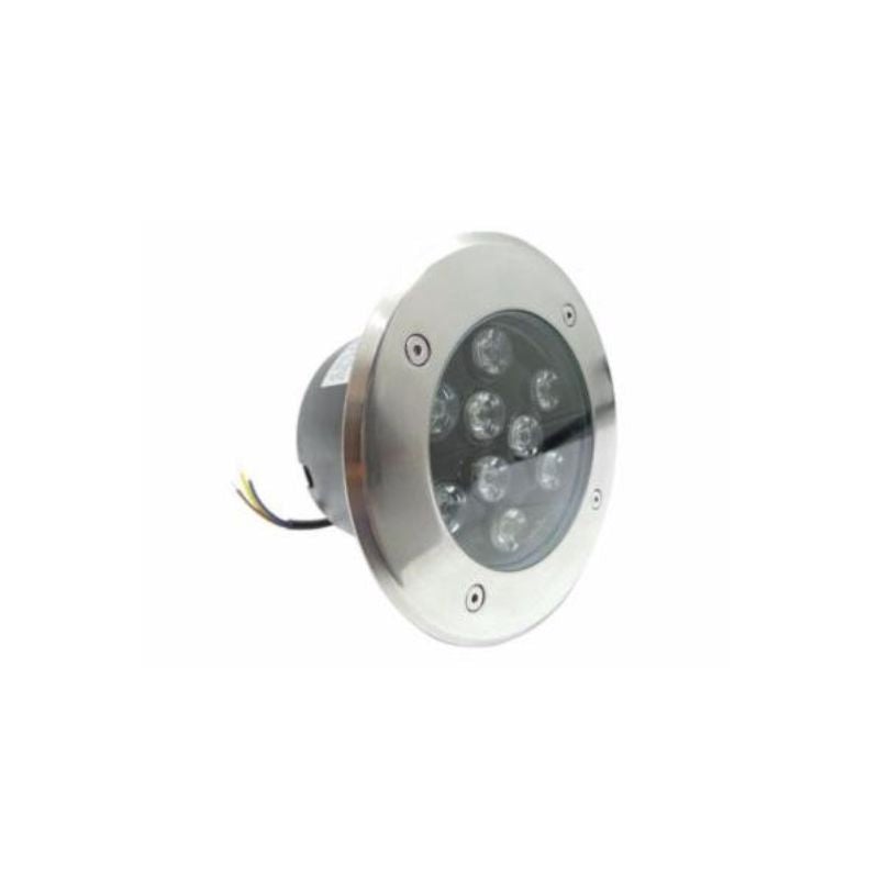 Spot LED Encastrable Extérieur IP65 220V Sol 9W 60° - Blanc Neutre 4000K - 5500K - SILAMP - 2