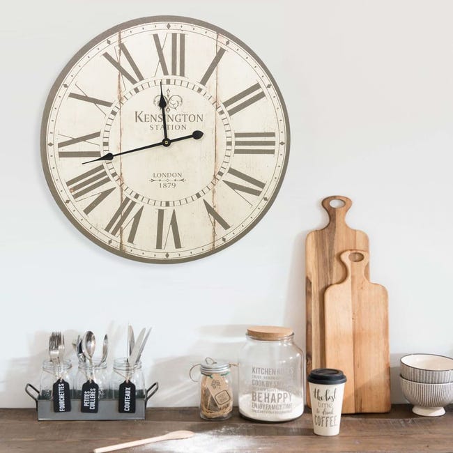 Lafocuse Horloge Murale Vintage Bois Beige, Silencieuse Pendule Murale Classique, Chiffres 3D Rétro Elégant Déco sans Tic Tac pour Salon Chambre Bureau Cuisine 30cm Lafocuse Horloge Murale Vintage Bois Beige, Silencieuse Pendule Murale Classique, Chiffres 3D Rétro Elégant Déco sans Tic Tac pour Salon Chambre Bureau Cuisine 30cm