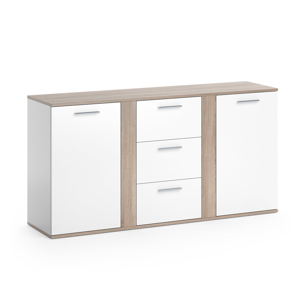 Vicco TV-meubel Wit/Sonoma 60 x 50 cm met lade, Wido | Wit/Sonoma