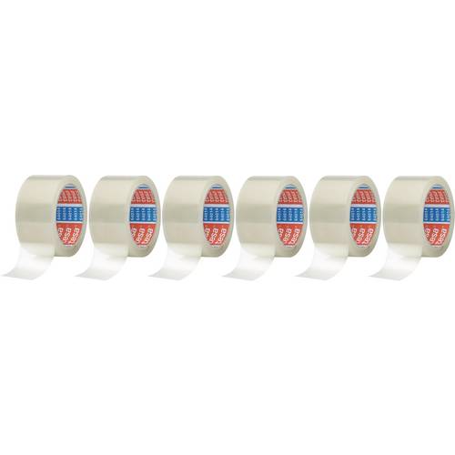 Ruban Adhésif PVC Tesa 4124 - 25 Mm X 66 M, Transparent, Forte Adhésion, Pour Emballage