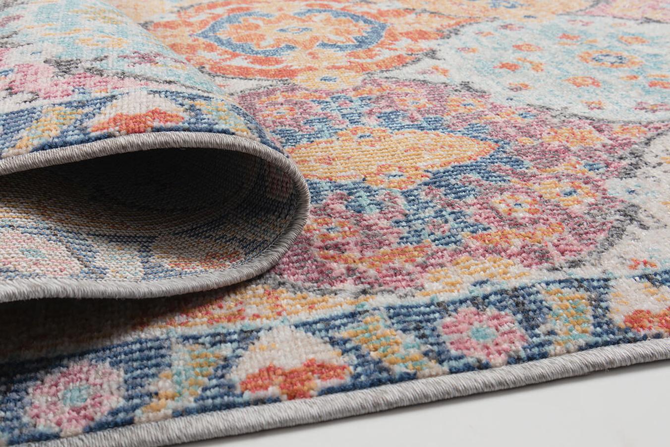 Tapis Palma extérieur design marocain, Multi, 120 x 120 - 4