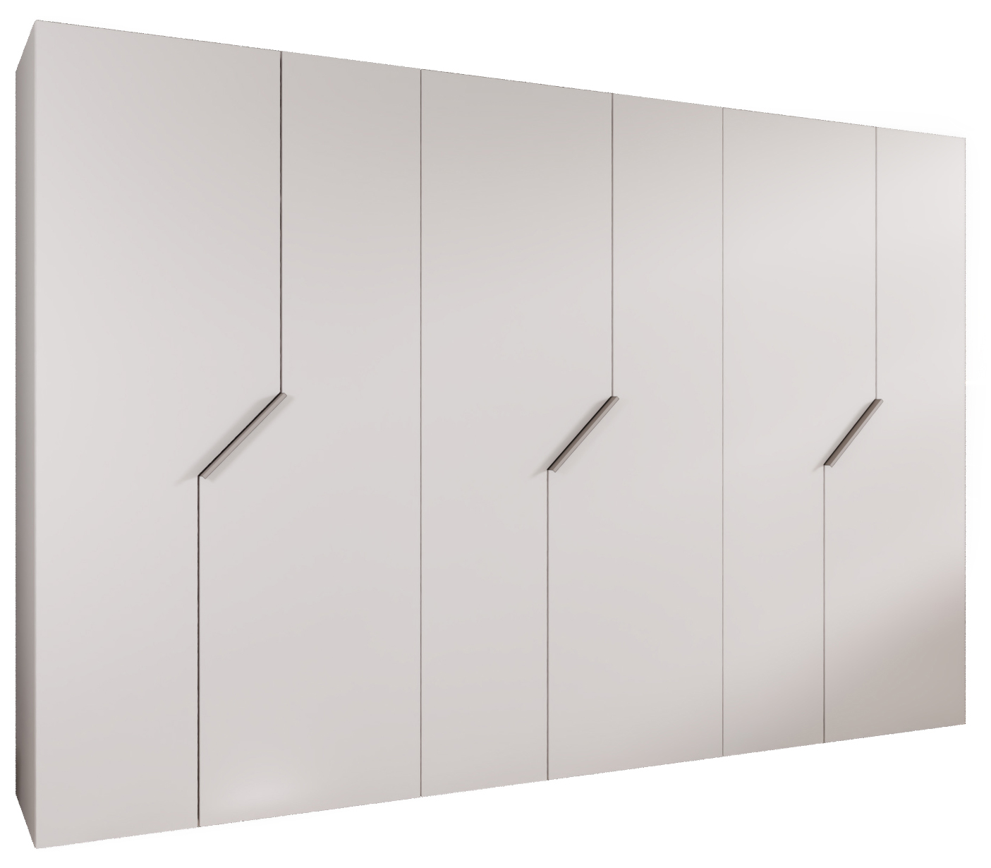 Szafa uchylna otwierana Andrew 1 300 x 52 x 202 cm biały + u. kaszmir