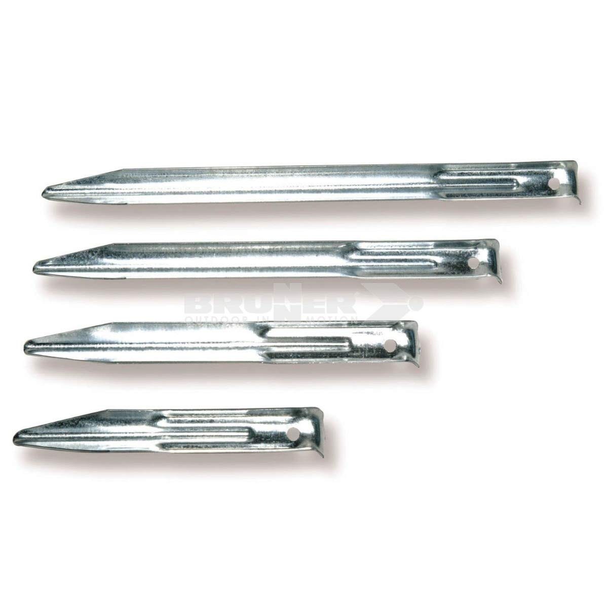 Picchetti per tenda Great Outdoors (set da 20) acciaio argento Picchetti per tenda Great Outdoors (set da 20) acciaio argento