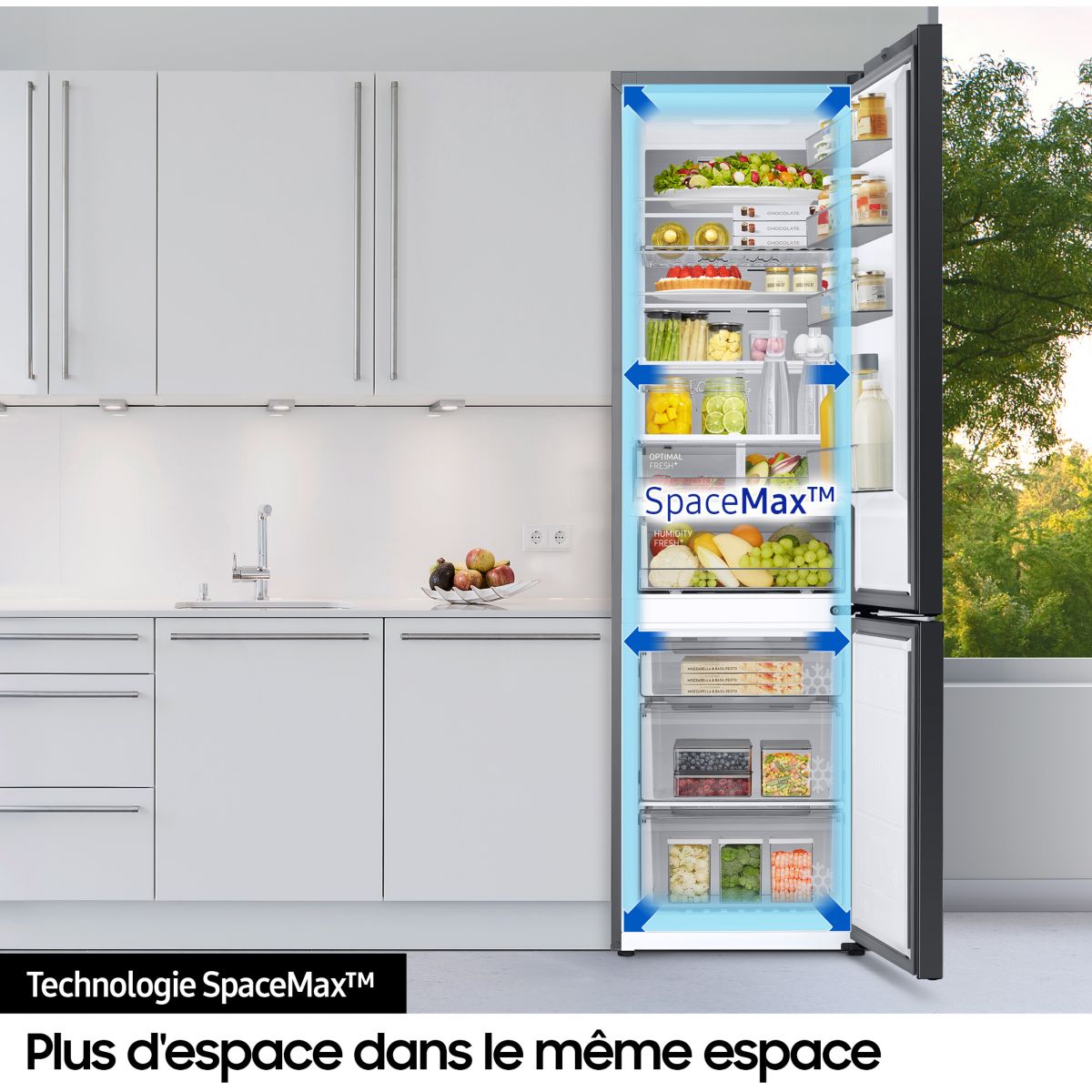 Réfrigérateur combiné SAMSUNG RB38C655DS9 - 8