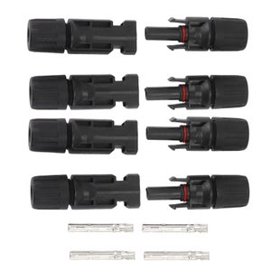 10 Set Connettori Pannelli Solari + Chiavi - Maschio/Femmina, Per Cavi PV, Impermeabili - Foto 6