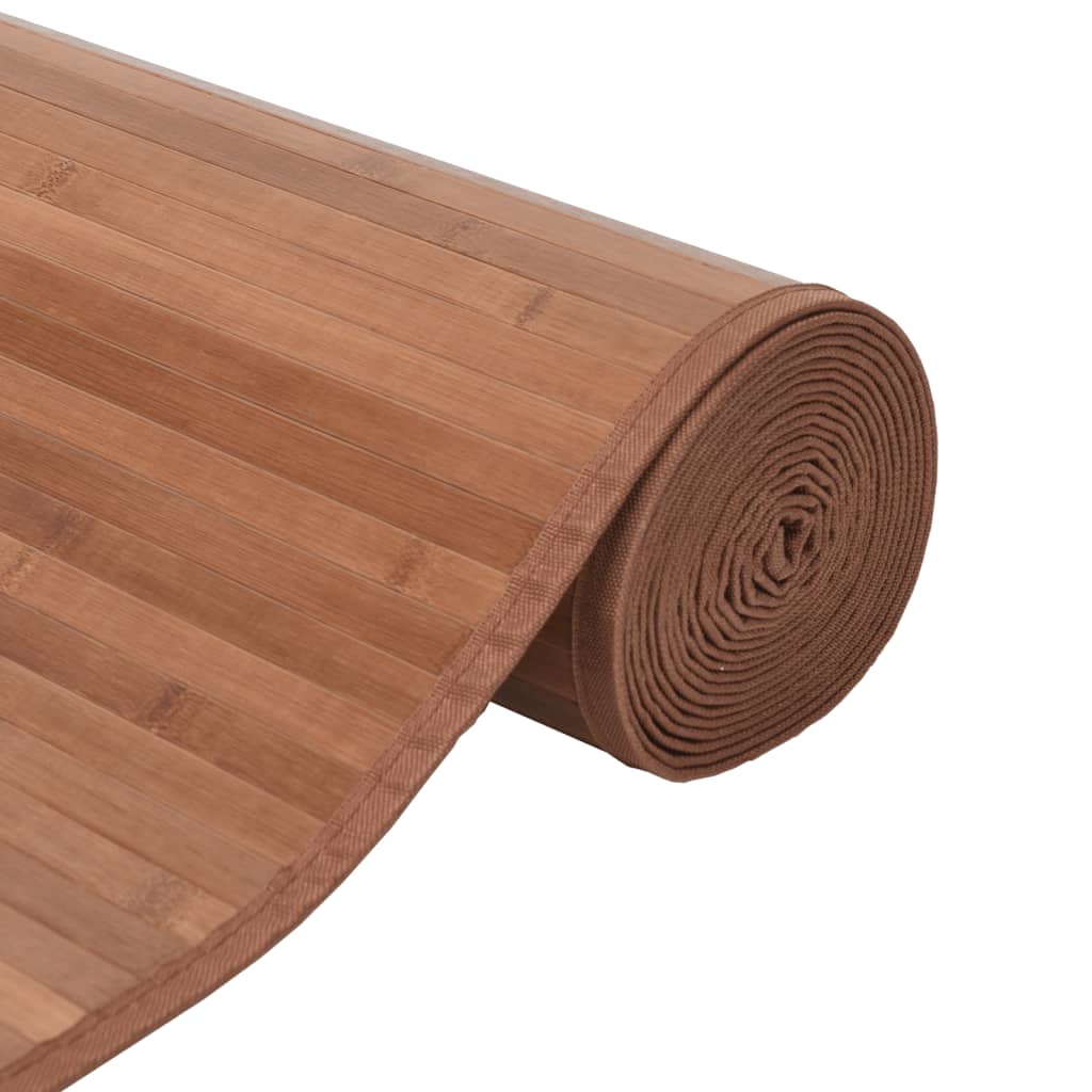 Tapis rectangulaire naturel 60x400 bambou - 4