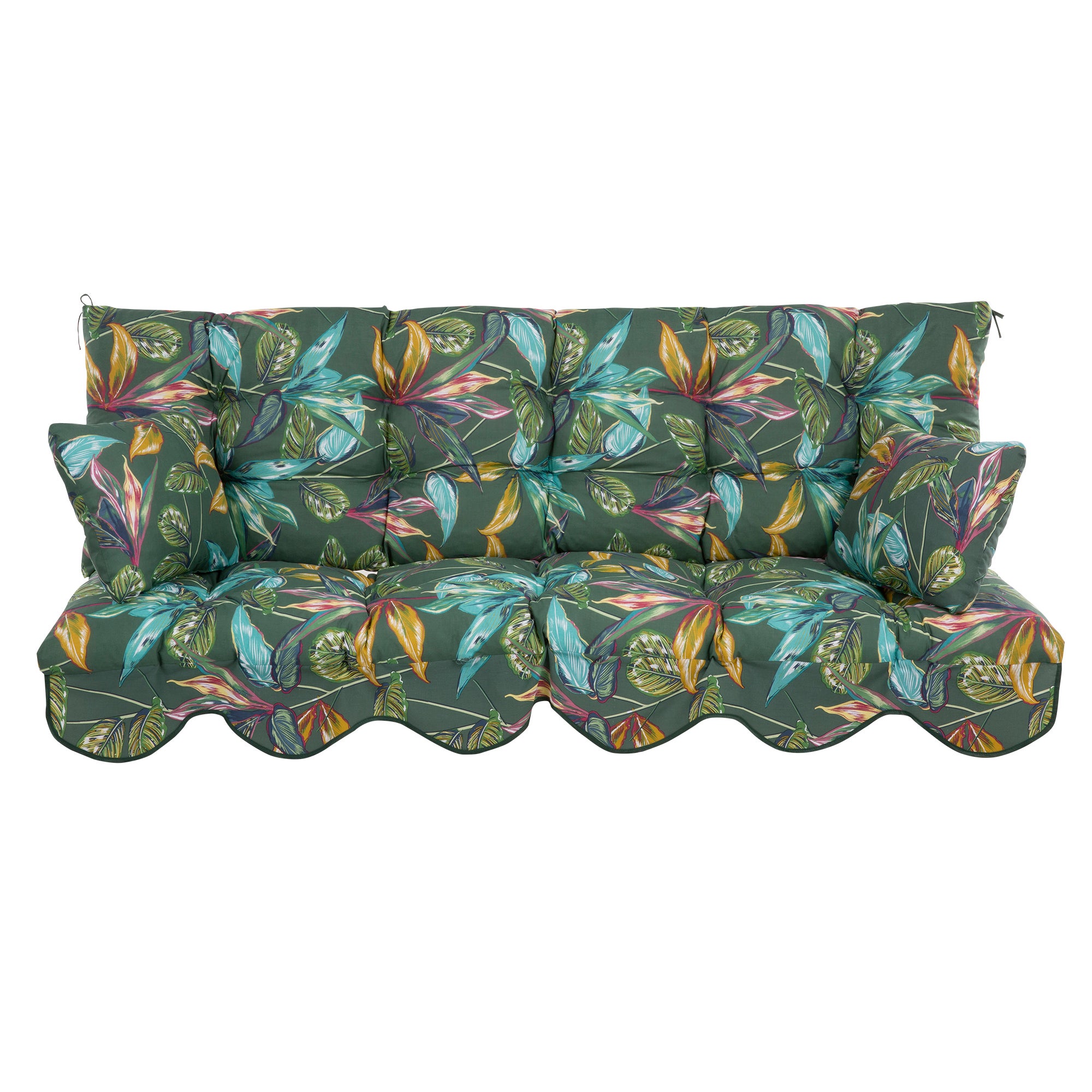 Poduszki na huśtawkę 170 cm Bora motyw liści Patio