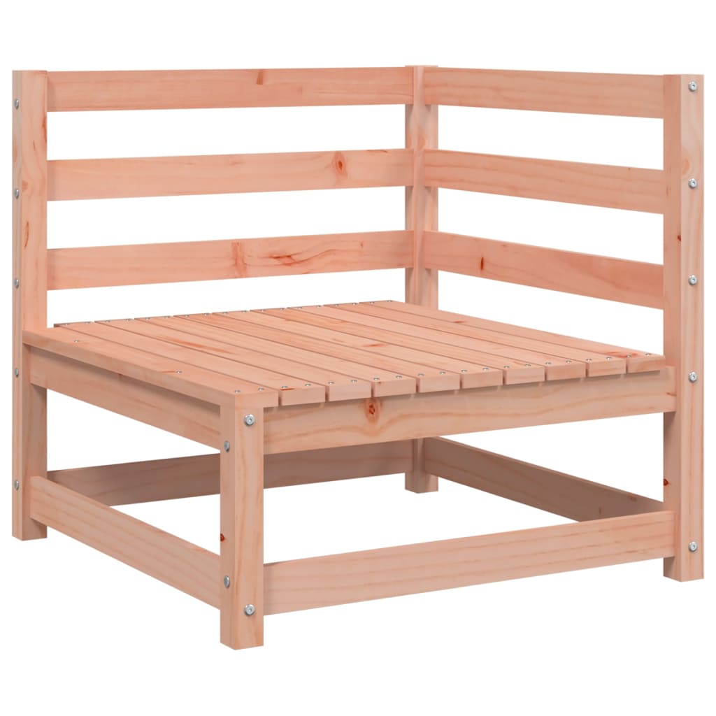 Canapé de jardin avec repose-pieds 2 places bois massif douglas vidaXL - 5