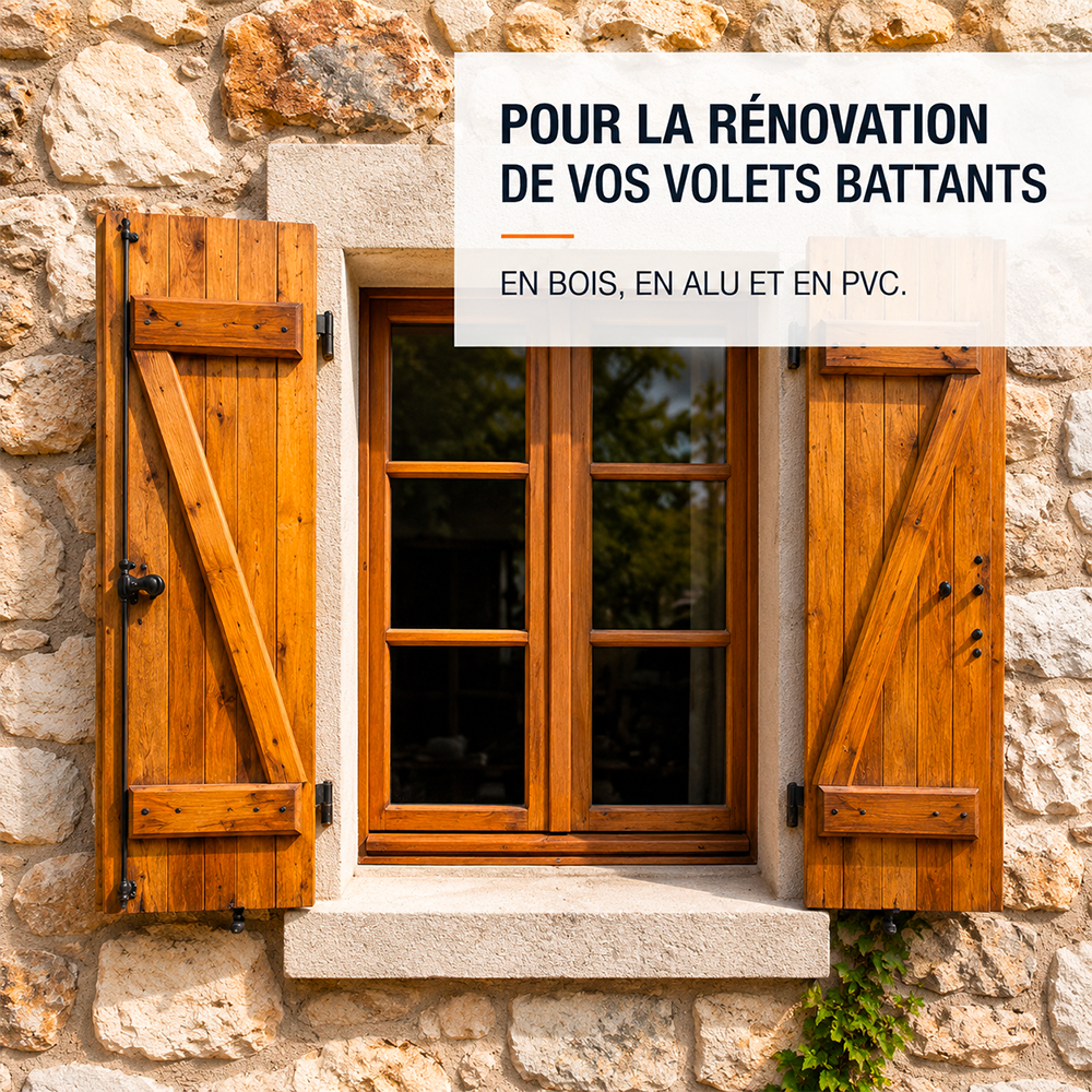 Butée d'espagnolette pour volet battant avec protection caoutchouc - Aluminium renforcé - Noir - 4