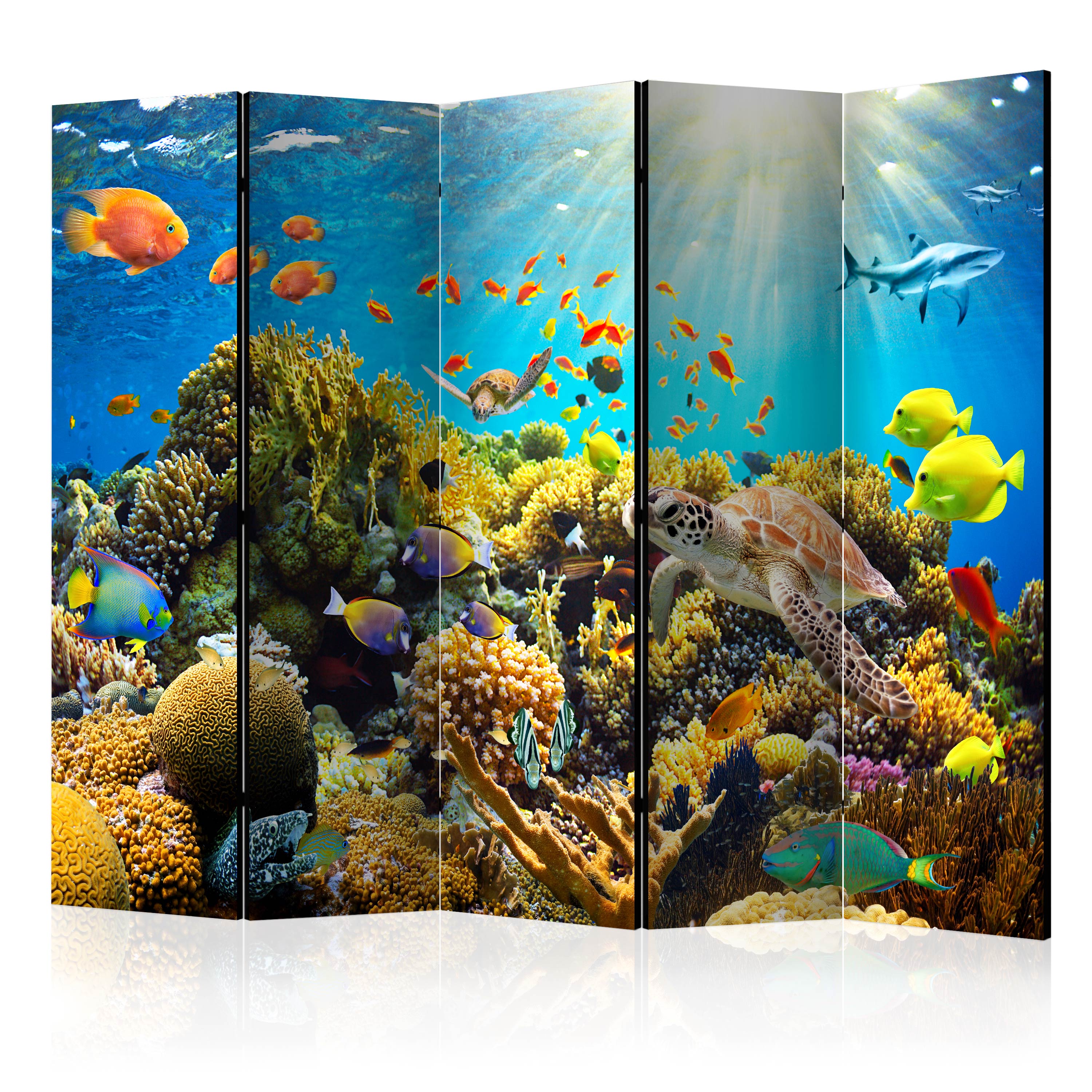 Paravent - Underwater Land II [Room Dividers] [225x172] | Leroy Merlin