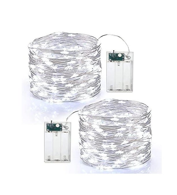 Guirlande Lumineuse 5m Avec 50 LEDs – Piles, Contrôle Par App, Intérieur/extérieur