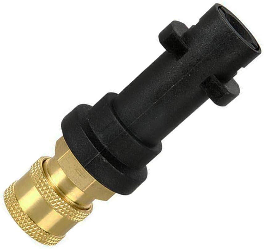 Tools Adaptateur De Pistolet Pour Nettoyeur Haute Pression Compatible Avec Karcher K2 K3 K4 K5 K6 K7 Avec Raccord Femelle 14 A Connexion Rapide Et 5 Buse De Pulverisation 86208372