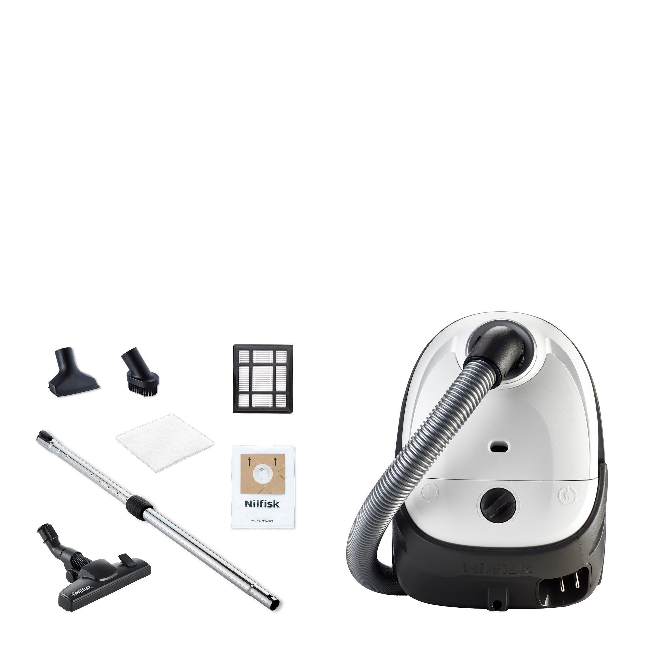Nilfisk Aspiradora Con Cable, One, 750W Blanco , Leroy Merlin