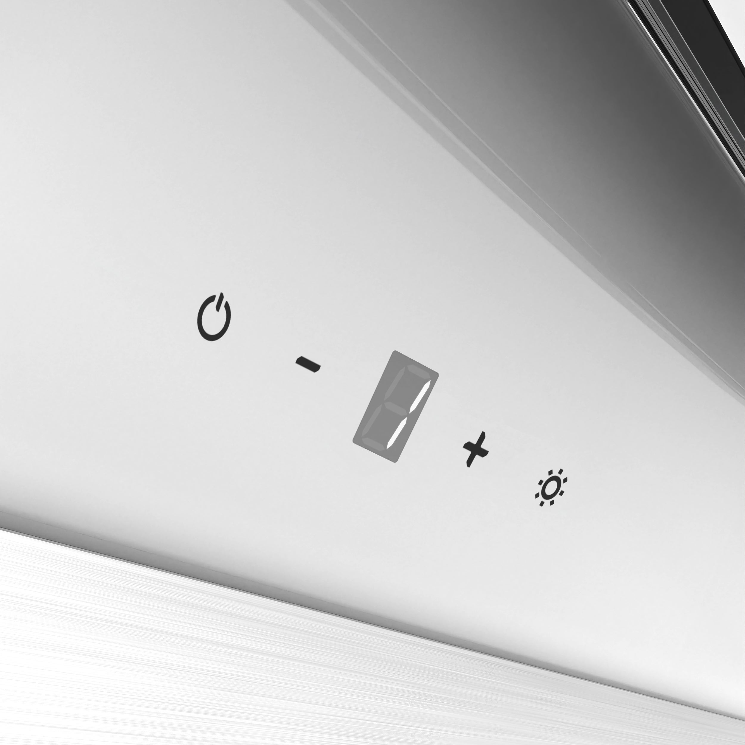 CIARRA Hotte Aspirante 60cm 650m³/h A+++ 4 Vitesses avec Booster APP Contrôle Touch Tactile Verre Blanc VM6736NW - 3