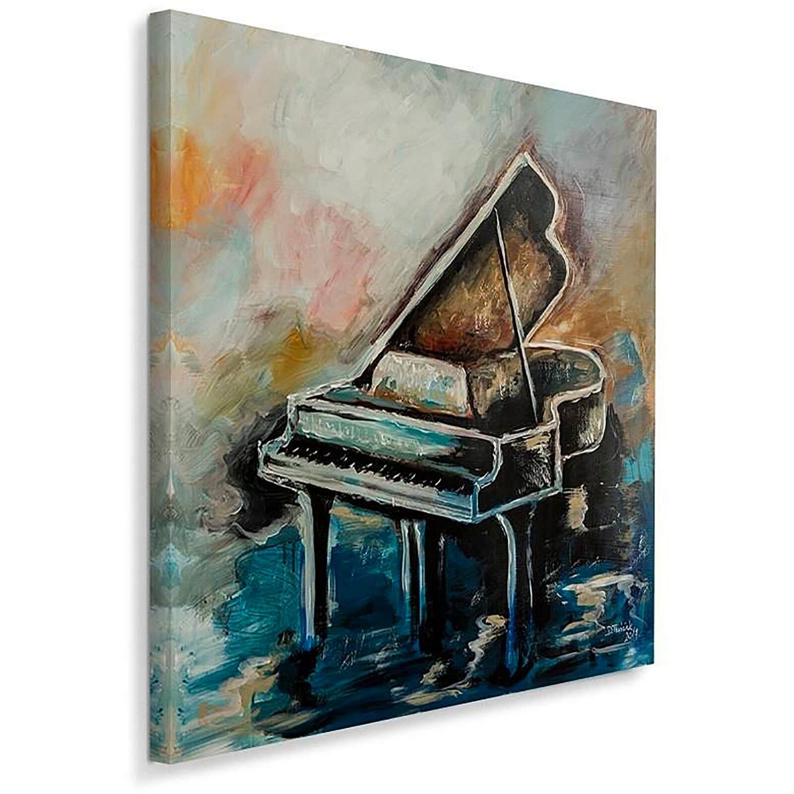 Tableau piano - 50 x 50 cm - 2