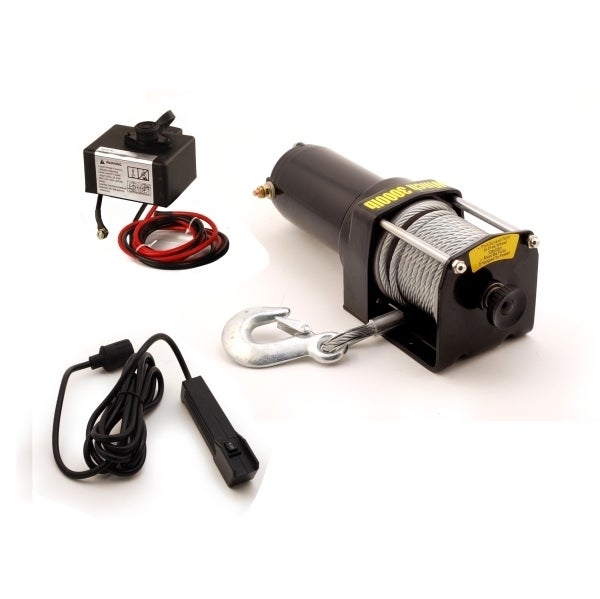 MONTACARICHI PARANCO VERRICELLO ELETTRICO 12V 3500LBS TELECOMANDO - Foto 8