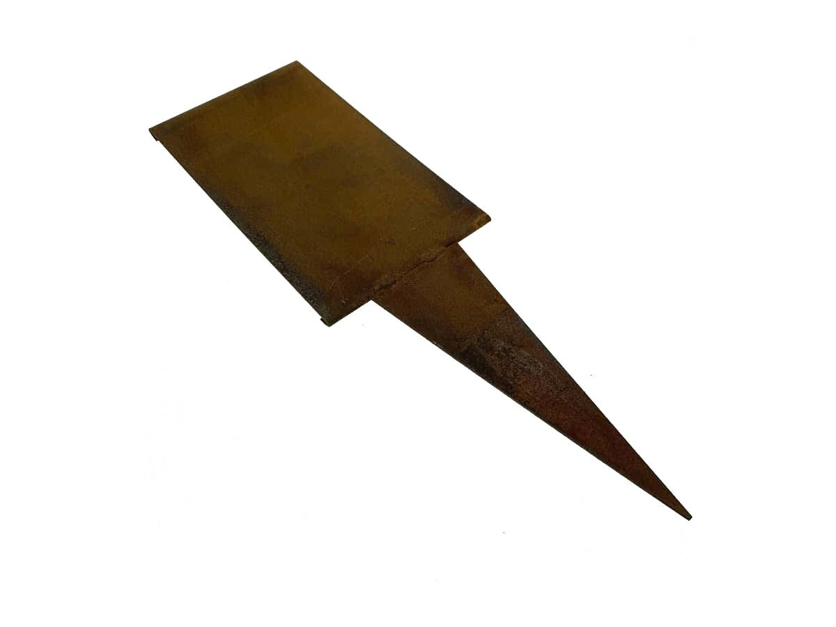 Piquets de bordure en acier Corten 10 cm / Arrondi - 5