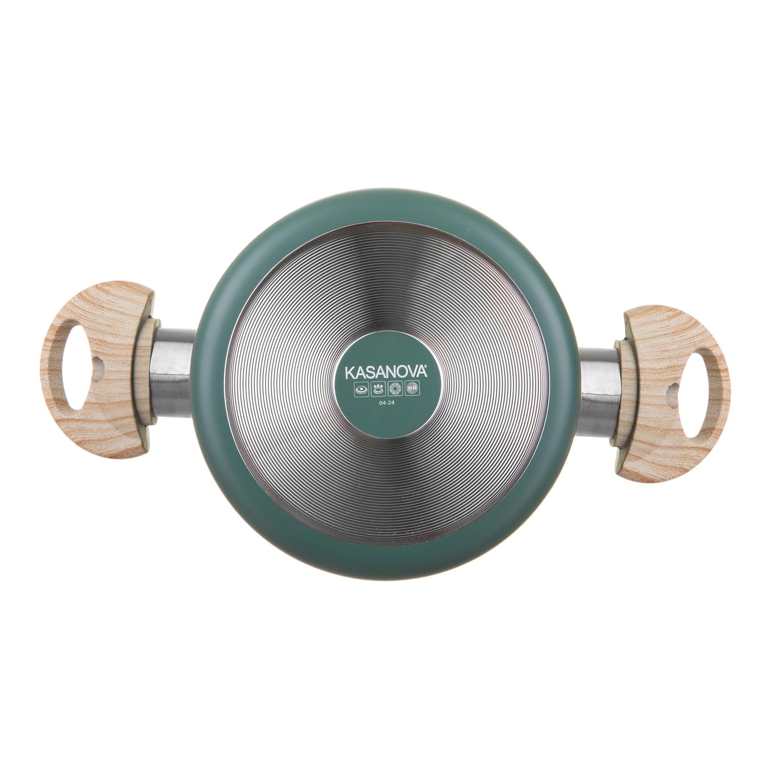 Mini casseruola da 12 cm con scritta Cooking Therapy e coperchio - 2