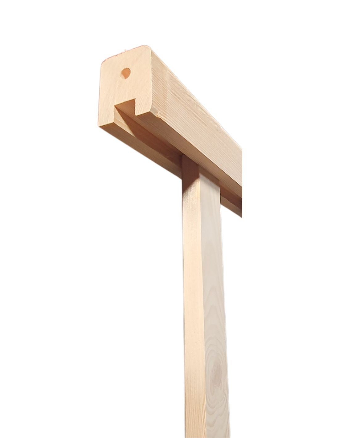 Kit balustrade sapin 1 m (sans poteau) - 2