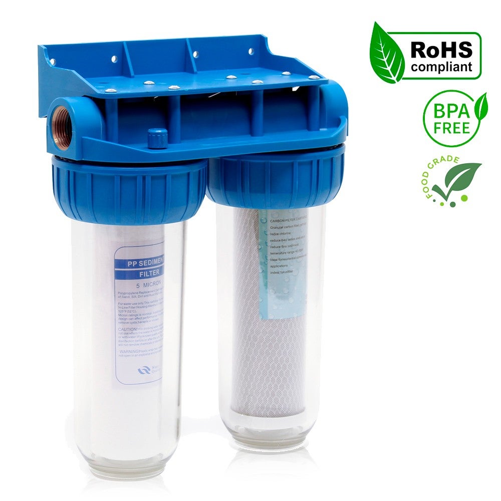 Filtre à Eau Gravitationnel 16 L – Urgence Et Crise, 2 Filtres Charbon/céramique, Pour Groupes Et Familles